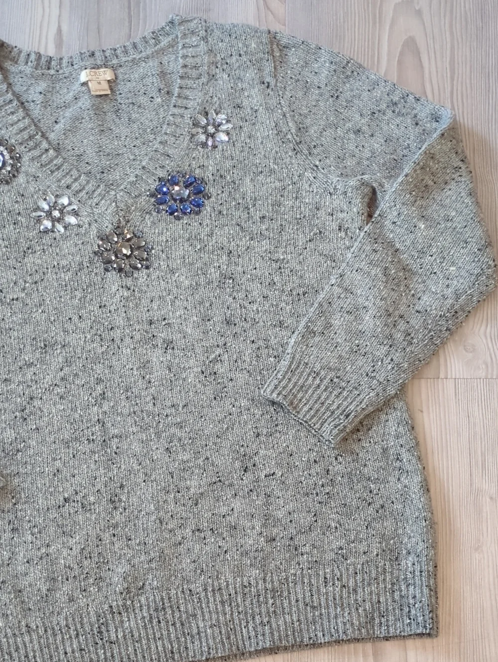 J. Crew crew jeweled